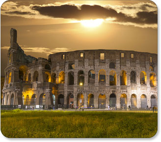 Das Colosseum in Rom