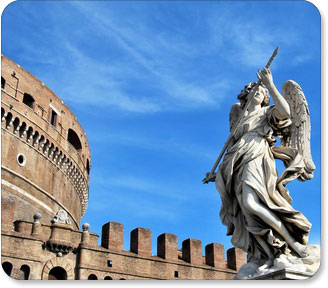 Die Engelsburg in Rom