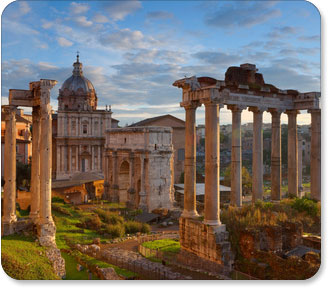 Das Forum Romanum in Rom