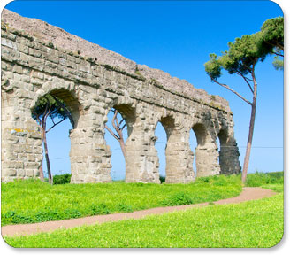 Park der Aquädukte in Rom