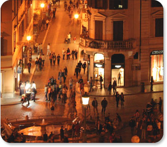 Nachtleben in Rom